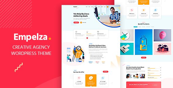 Empelza – Creative Agency and Portfolio WordPress Theme
